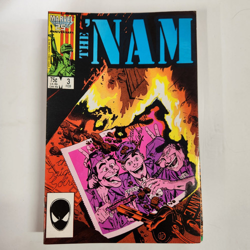 Nam 1, 3-7, 9-11, 29, 37, 38, 49, 62-64 lotto di 16 fumetti Marvel ottime condizioni 1986 - Foto 3 di 19