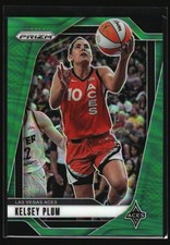 Kelsey Plum 2024 Panini Prizm WNBA Green Prizms #77 Las Vegas Aces