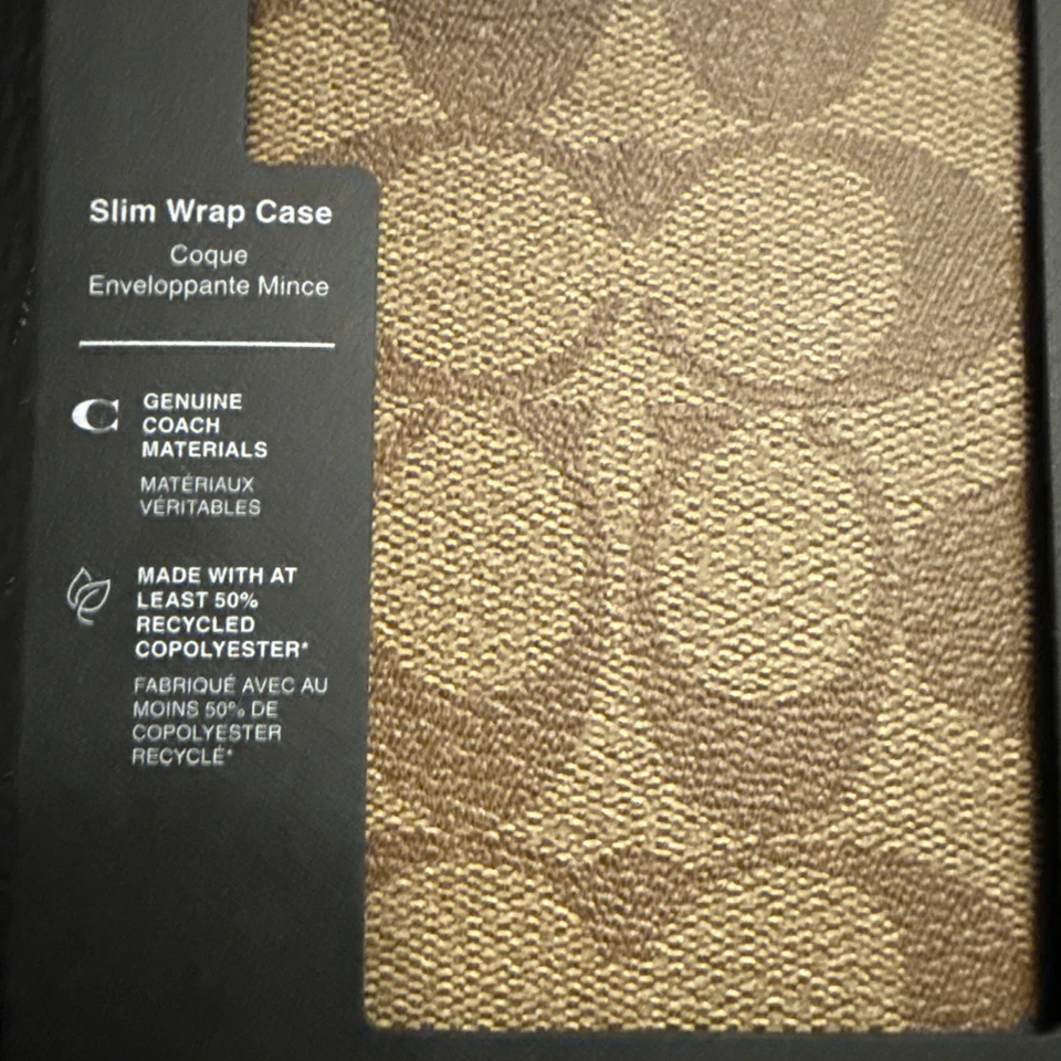 Funda Coach delgada envolvente para Apple iPhone 15 Pro Foto 3 de 4