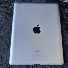 Apple iPad 2 16GB Wi-Fi Unlocked A1396 9.7in  Silver Reset to Factory Not Tested
