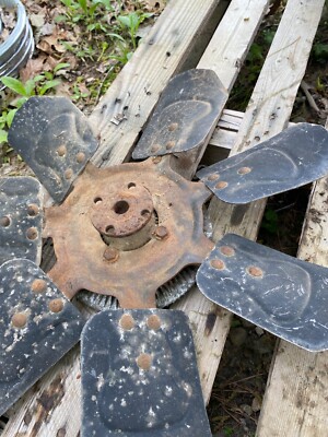 Original GM 7 Blade Fan 3991431 Date A71 Chevelle Camaro Nova Jan