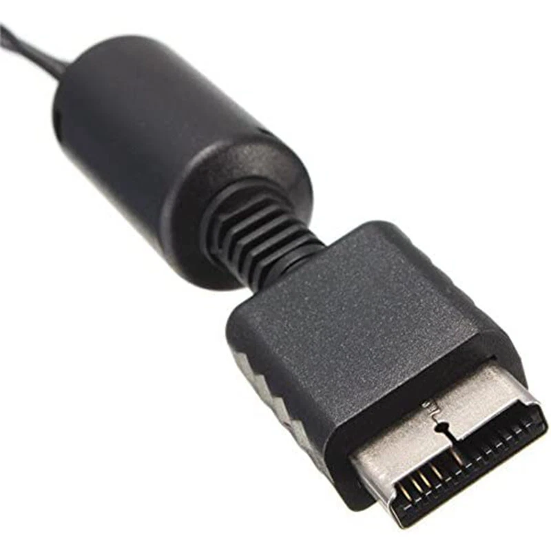 Cabo composto de áudio e vídeo 6 pés AV para RCA para Sony PS1 PS2 PS3 PS3 Slim - Imagem 3 de 4