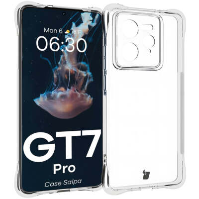 Handyhülle für Realme GT 7 Pro Bizon Case Cover Schutz Hülle Etui Transparent