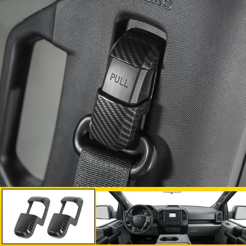 Carbon Fiber Seat Belt Buckle Adjust 