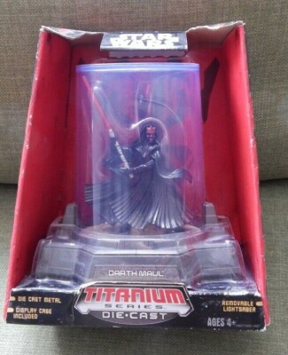  STARWARS TITANIUM SERIES DIECAST DARTH MAUL 2006