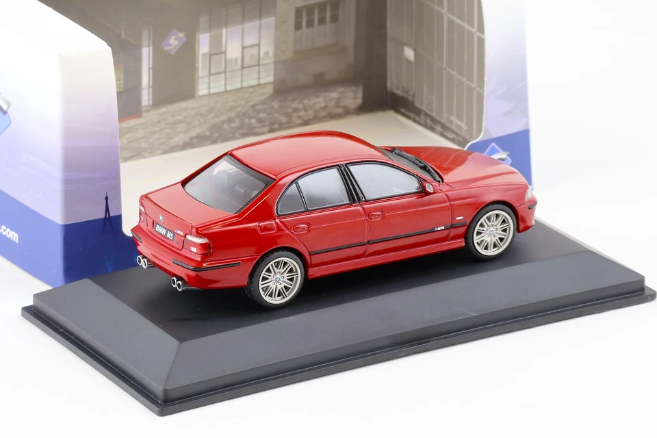 1:43 Solido BMW M5(E39)Berlina 2003 Imola Rosso - Immagine 2 di 3