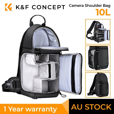 K&F Concept DSLR Camera Shoulder Bag Professional Sling Bag