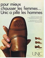 ADVERTISING ADVERTISING 064 1967 UNIC Women's Shoes