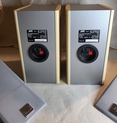 JVC SP-FSSD550 Mini Speakers 2x20 watts - Metal Olefin Cone - Picture 5 of 8