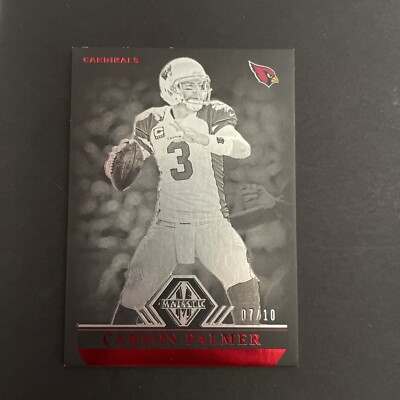 2017 Panini Majestic Football Carson Palmer #3 SSP Red /10
