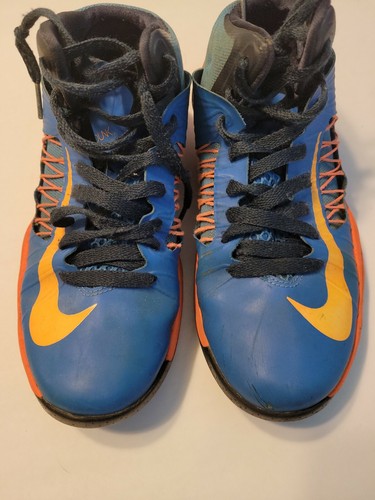 blue and orange hyperdunks