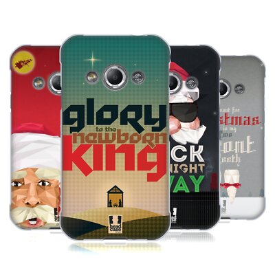 HEAD CASE DESIGNS CHRISTMAS CAROLS SOFT GEL CASE FOR SAMSUNG PHONES 4