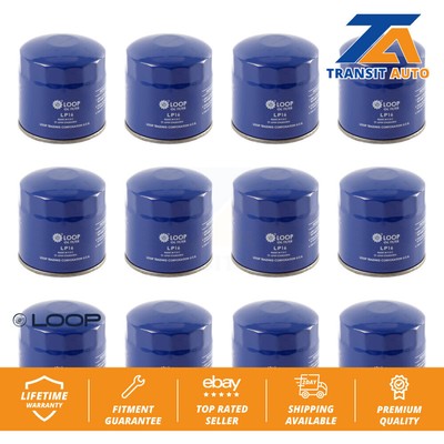 Engine Oil Filter (12 Pack) For Dodge Ram 1500 Jeep 2500 Chrysler Dakota Grand &