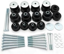 KF04058BK Body Cab Mount Bushings Kits for 99-07 Ford F250 F350 Super Duty Black