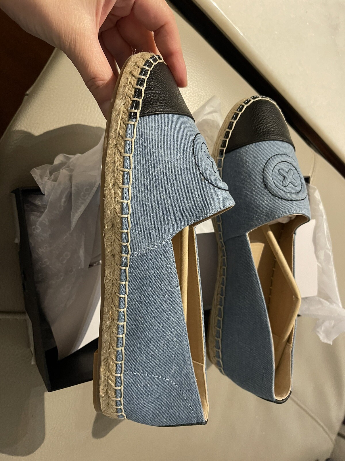 💜💜💜 New Mimco Ballet Flats Shoes Slippers Mim Espadrilles 42 Or 11 eBay