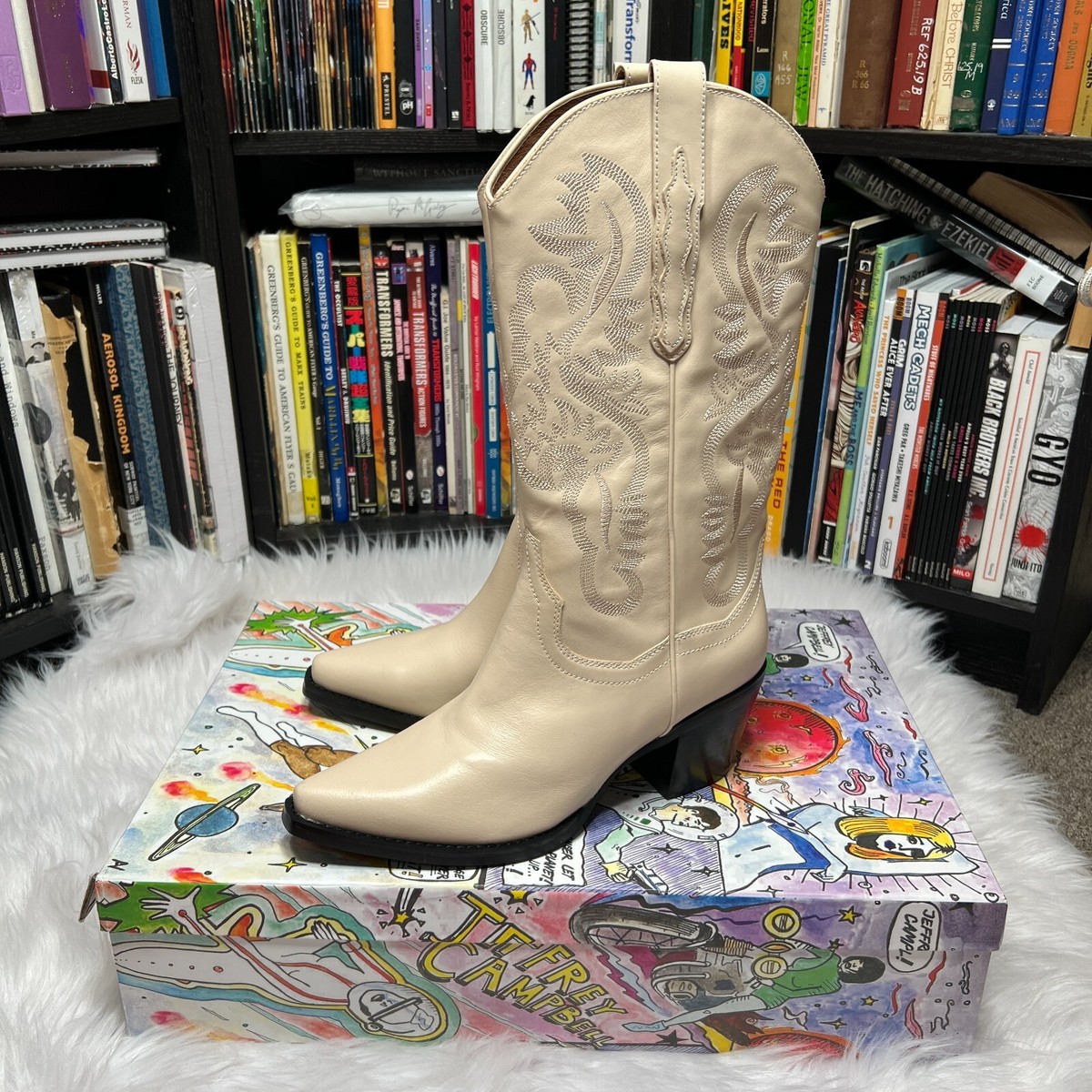 JEFFREY CAMPBELL DAGGET WESTERN WOMENS BOOTS SIZE 10 | eBay