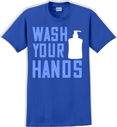 Wash your hands - Funny/Humor T-shirt - Picture 9 of 15