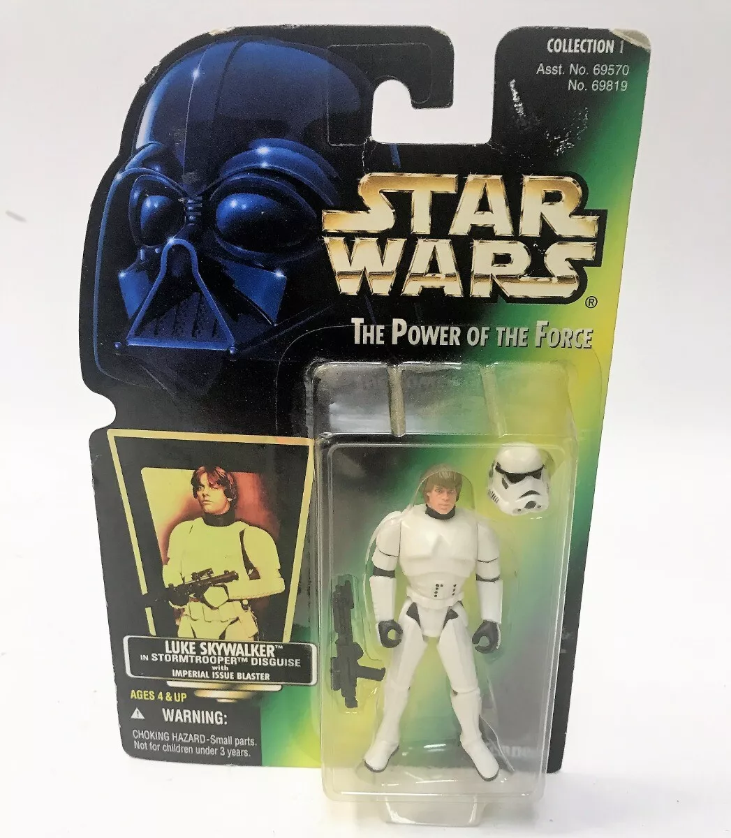 Star Wars the Power of the Force Luke Stormtrooper Action Figure