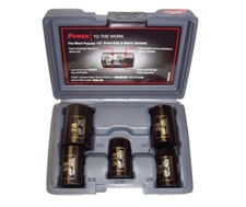 INGERSOLL RAND SK4H5N 1/2" DR SAE SOCKET 5 PIECE 3/4", 1/2", 9/16", 7/8", 5/8"