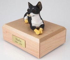 Tricolor Chihuahua Pet Funeral Cremation Urn Avail in 3 Diff Colors  4 Sizes