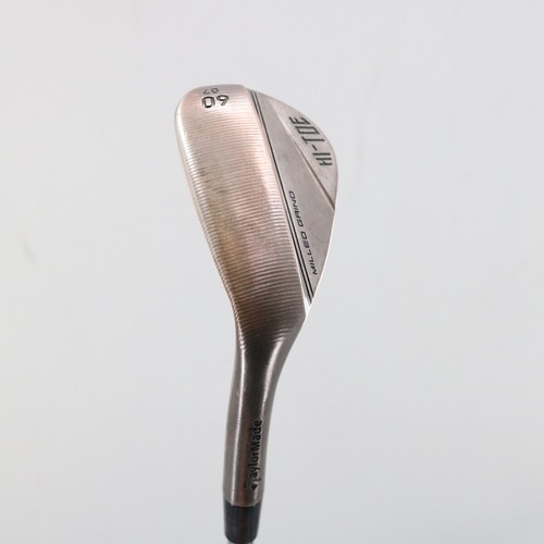 TaylorMade Milled Grind Hi-Toe 3 Copper Lob Wedge 60 Deg 60.07 Steel LH P-145074 - Picture 3 of 9