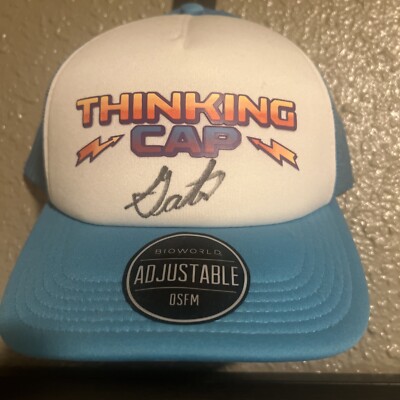 Gaten Matarazzo Autographed - Stranger Things - Dustin - Thinking Cap - JSA Cert