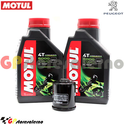 KIT D'ENTRETIEN 2 Lt Huile Motul 15W50 + Filtre à Huile piaggio beverly