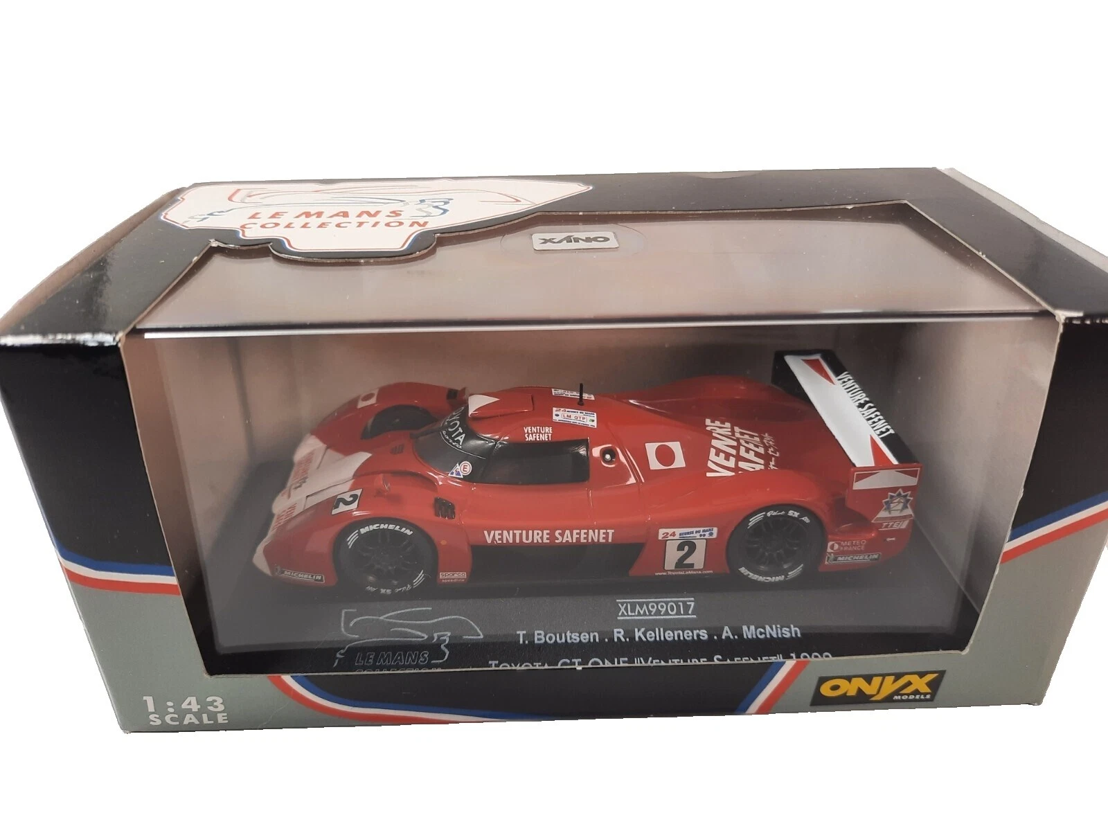 TOYOTA autos de carrera Diecast 1:43
