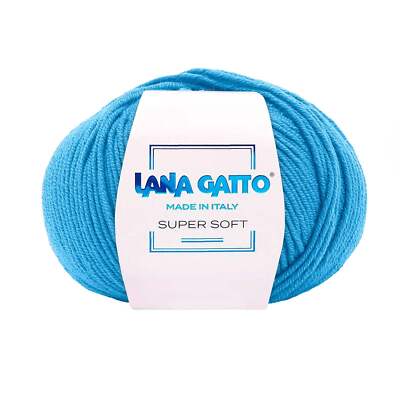 Knäuel 100% reine extrafeine Merinowolle, Katzenwolle Super Soft Line -