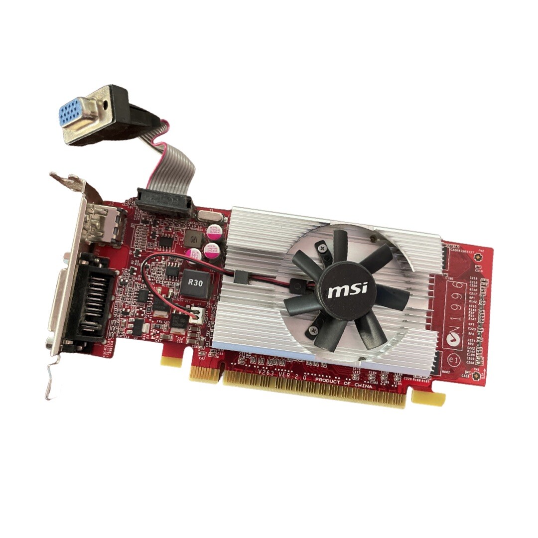 MSI NVIDIA GeForce GT 520 (N520GTMD1GD3/LP) 1GB DDR3 SDRAM PCI