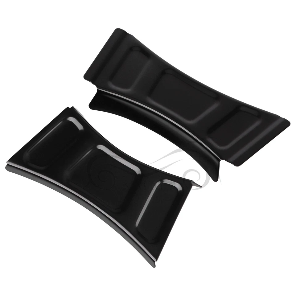 Cubierta travesaño tubo descendente marco negro motor acento para Harley Electra Tri Glide Foto 4 de 4