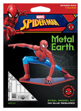 Fascinations Metal Earth Marvel SPIDER-MAN 60 Amazing Years 3D Steel Model Kit