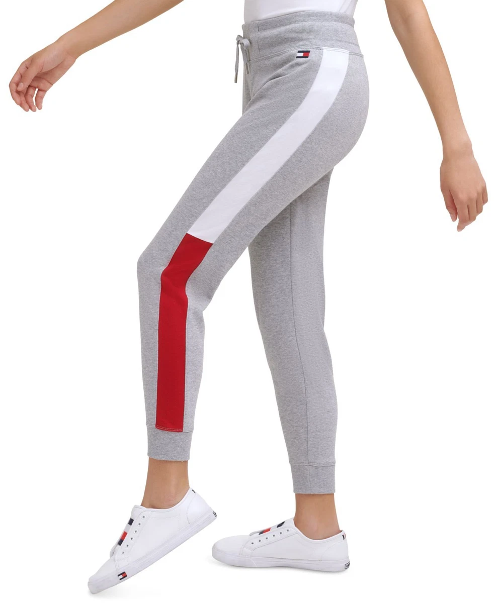 Women Colourblock Joggers with Drawstring