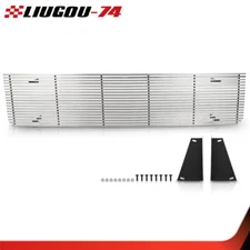 Main Stainless Silver Billet Grille Fit For 73-80 Chevy GMC C/K Pickup/Suburban