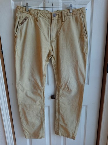 Jet Lag Tailor Made Men's Military Work Chino Pants Rare 100% Cotton sz 33x32.5 - Picture 1 of 11