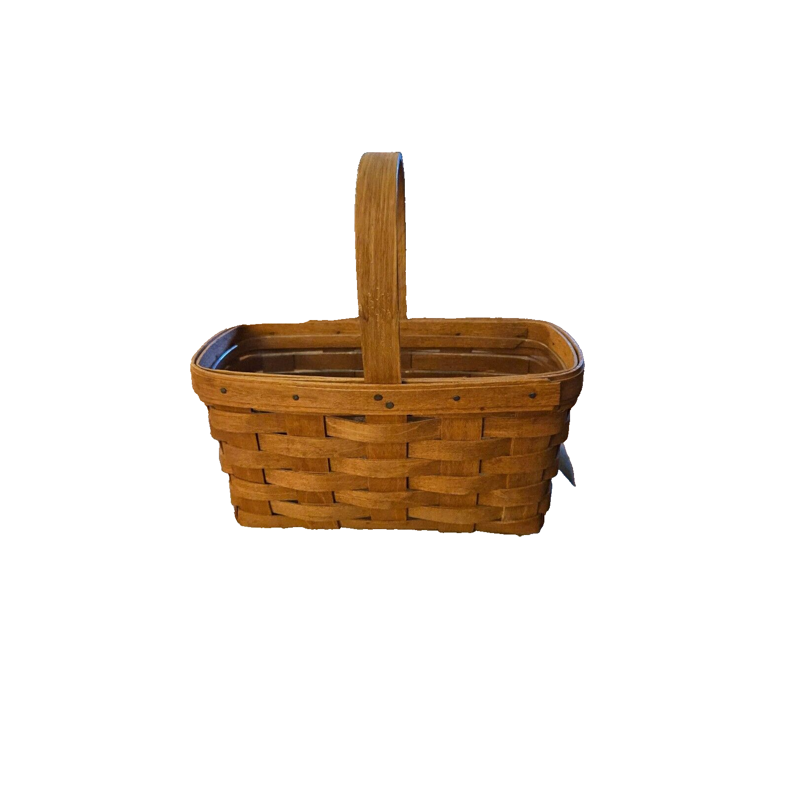 Vintage Longaberger Candle Basket 1987 w/ protector one handle