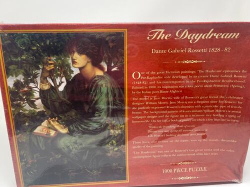The Daydream by Dante Gabriel Rossetti 1000 Piece Puzzle New Sealed - Photo 1/4