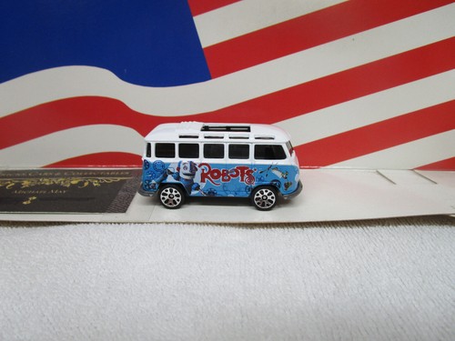 MATCHBOX VW TRANSPORTER BUS "ROBOTS LOOSE - Picture 2 of 4
