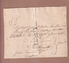 1780 Connecticut State Line Revolutionary War Warrant Capt Ezekiel Porter Beldon