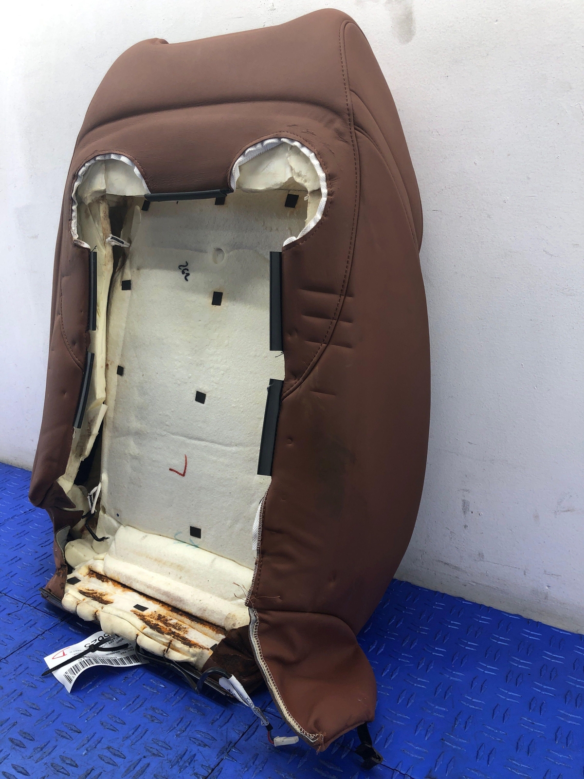 2017-2021 MASERATI QUATTROPORTE FRONT LEFT UPPER HEATED SEAT CUSHION BROWN OEM