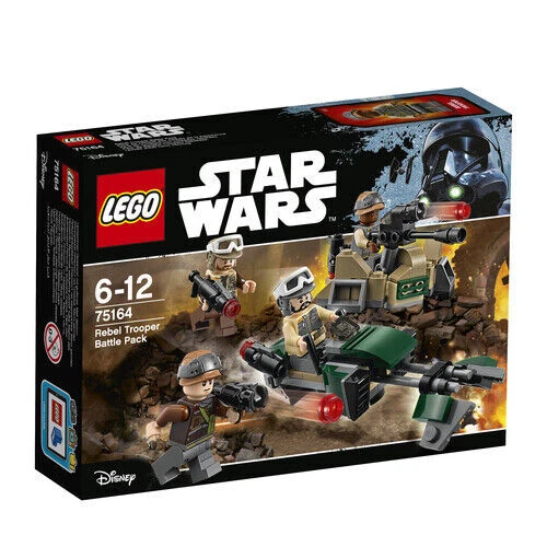 LEGO Star Wars AT-ST Walker 75153 Rebel Trooper Battle Pack 75164