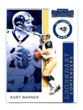 2019 Panini Contenders Football #LC-KW Kurt Warner Legendary Contenders Rams