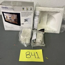 MEDIASYNC RECE SSED MULTIMEDIA PLATE WITH SURGE PROTECTION OULET 35M2S- ECS