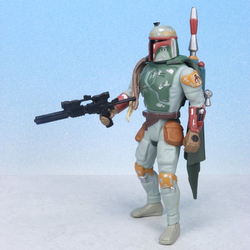 Star Wars Power of The Force BOBA FETT 3.75" Complete Figure Full Circle Kenner - Picture 3 of 5