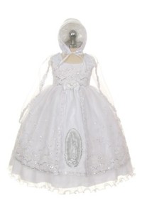 first communion dresses with virgen de guadalupe