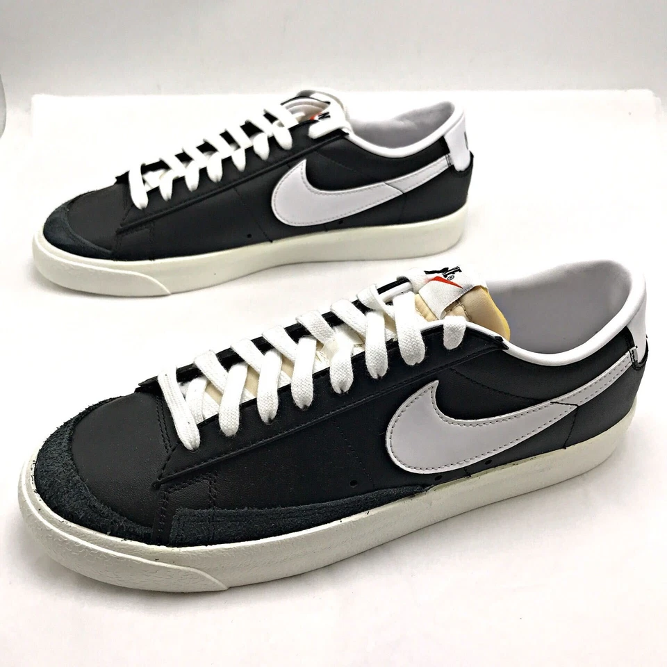 Nike Blazer Low 77 Vintage Black White Men's Shoes DA6364-001 sz 8-12 - Image 2 of 4