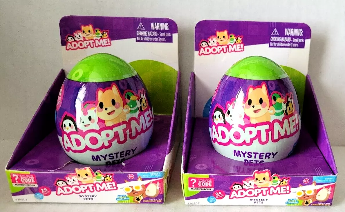 3 ADOPT ME ! Mystery Pets Mini Egg Figure Virtual Code 2023 Roblox Water  Reveal