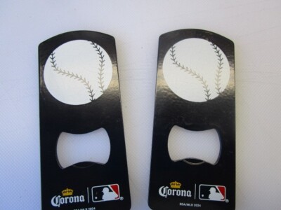 2 PCS. Corona Beer MLB MAGNETIC Bottle Openers OFFICIAL LICENSED