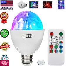 3W Sound Activated Disco Ball Lamp with Remote - Perfect for Parties Events