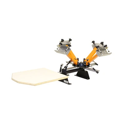 NTL Shocker Deluxe Screen Printing Press - 4 color 1 station screen printing press